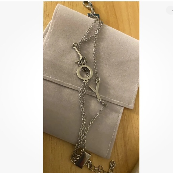 NEW Silver Dior JOY Bracelet - Picture 1 of 9